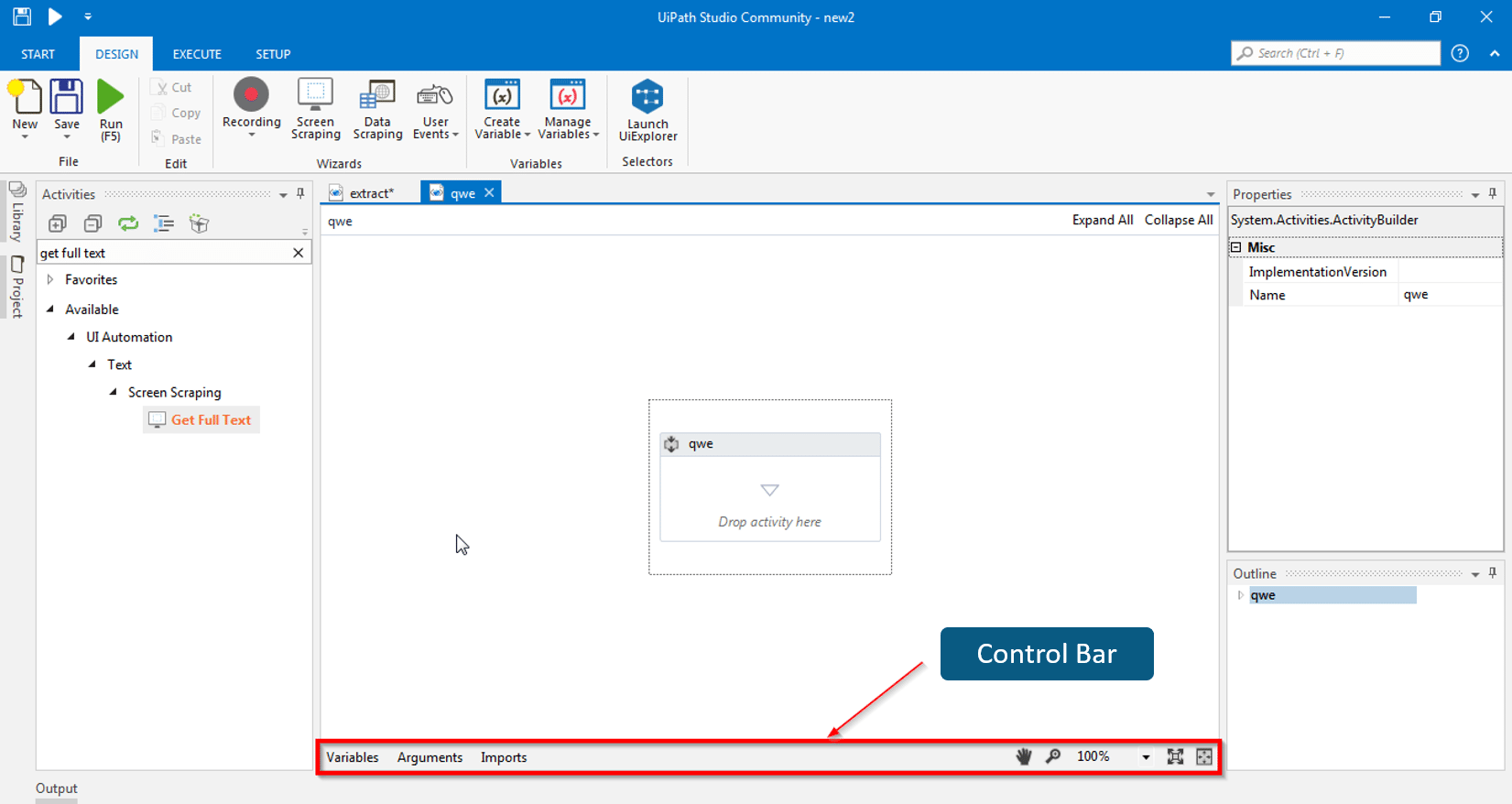 uipath studio components - uipath tutorial - edureka