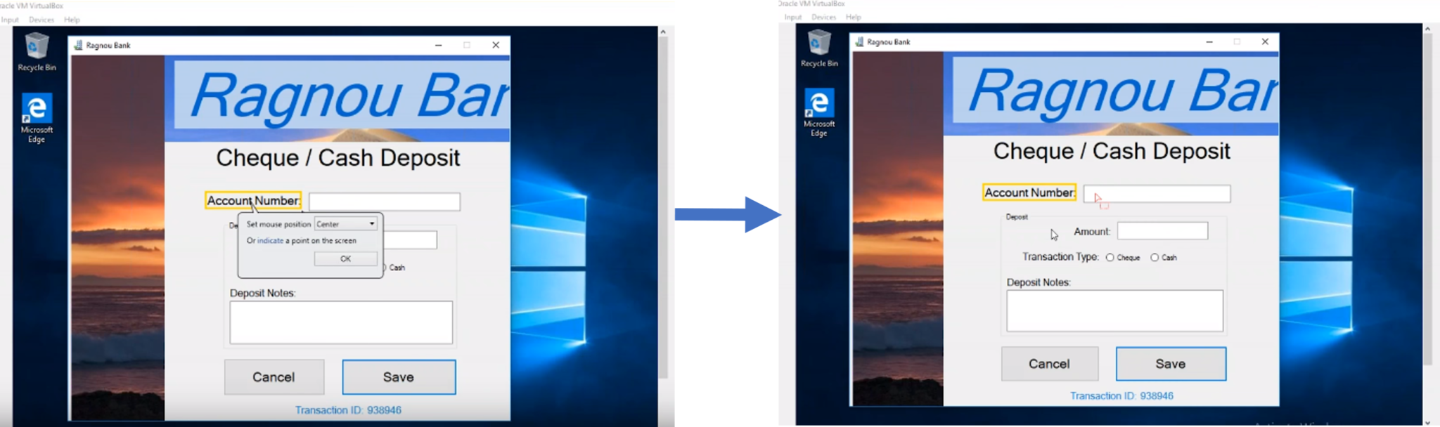 Click Image Activity Bank Example -UiPath Citrix Automation - Edureka