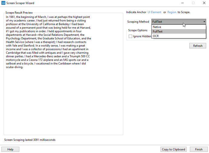 Screen Scraper Wizard - UiPath PDF Data Extraction - Edureka
