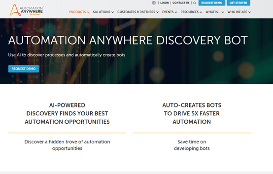Automation Anywhere發布全球首個，集成AI自動挖掘業務流程解決方案