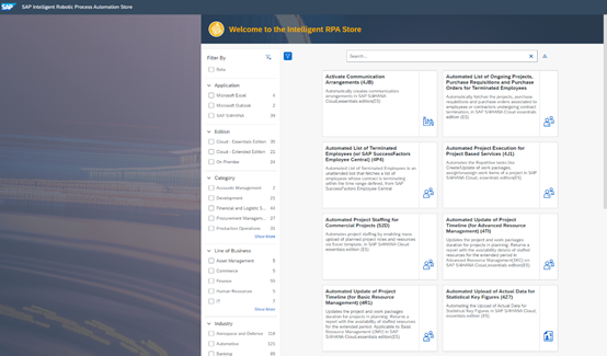 SAP ERP大更新：RPA、智能自動化、自動機器學習，成為重點